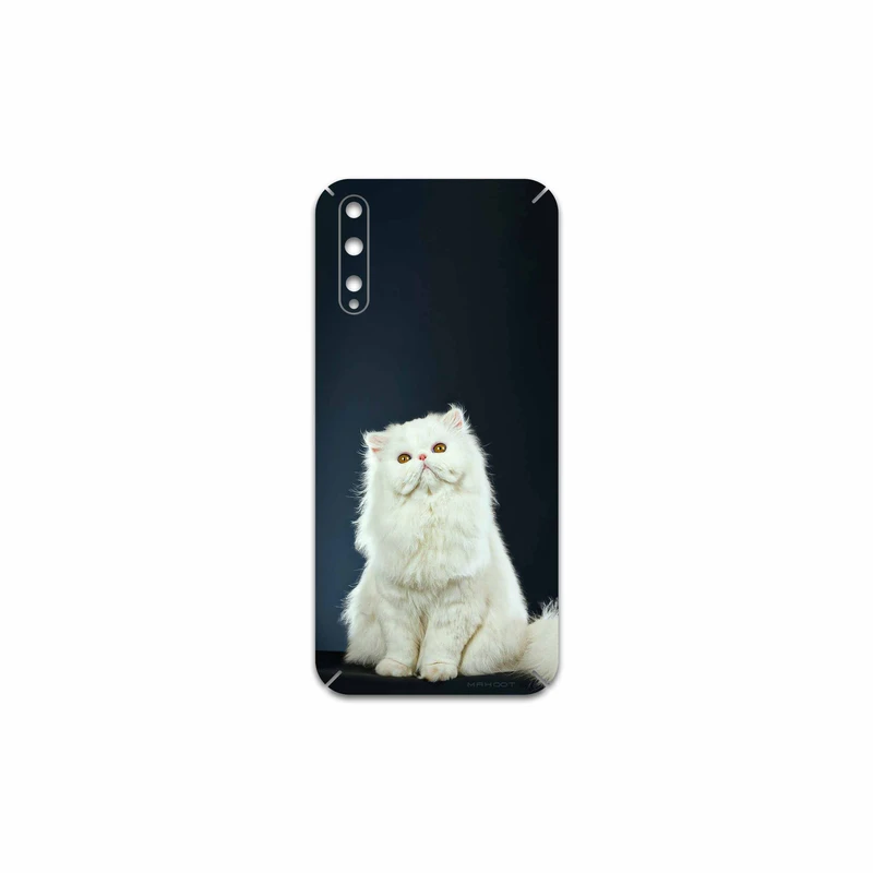 برچسب پوششی ماهوت مدل Persian cat مناسب برای گوشی موبایل هوآوی Y8p