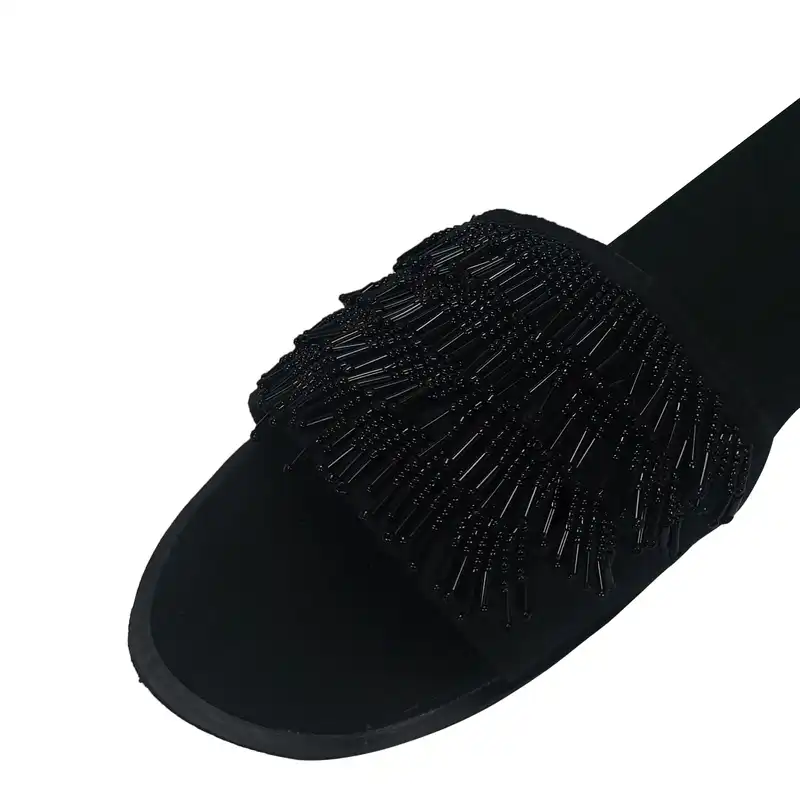 صندل زنانه سیی مدل ملکه کد 1722