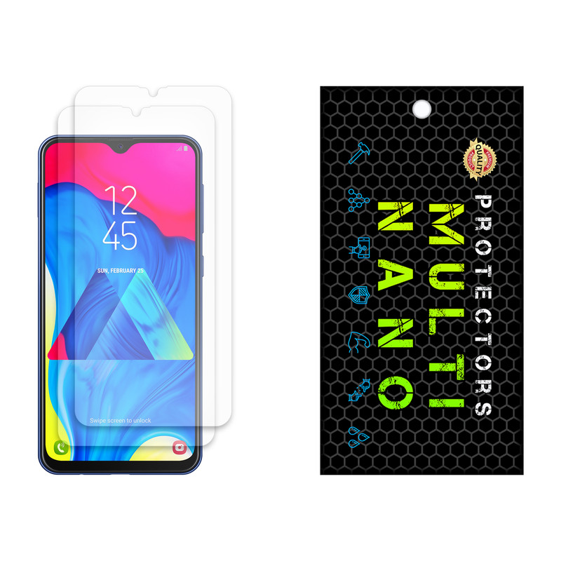 محافظ صفحه نمایش مات مولتی نانو مدل X-S2M مناسب برای گوشی موبایل سامسونگ Galaxy M10 بسته دو عددی