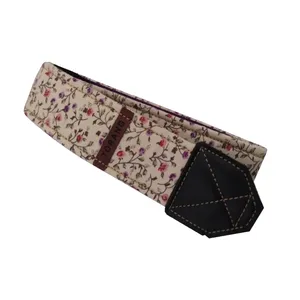 بند گردنی دوربین عکاسی ترنگ طرح گل بنفشه کد 785