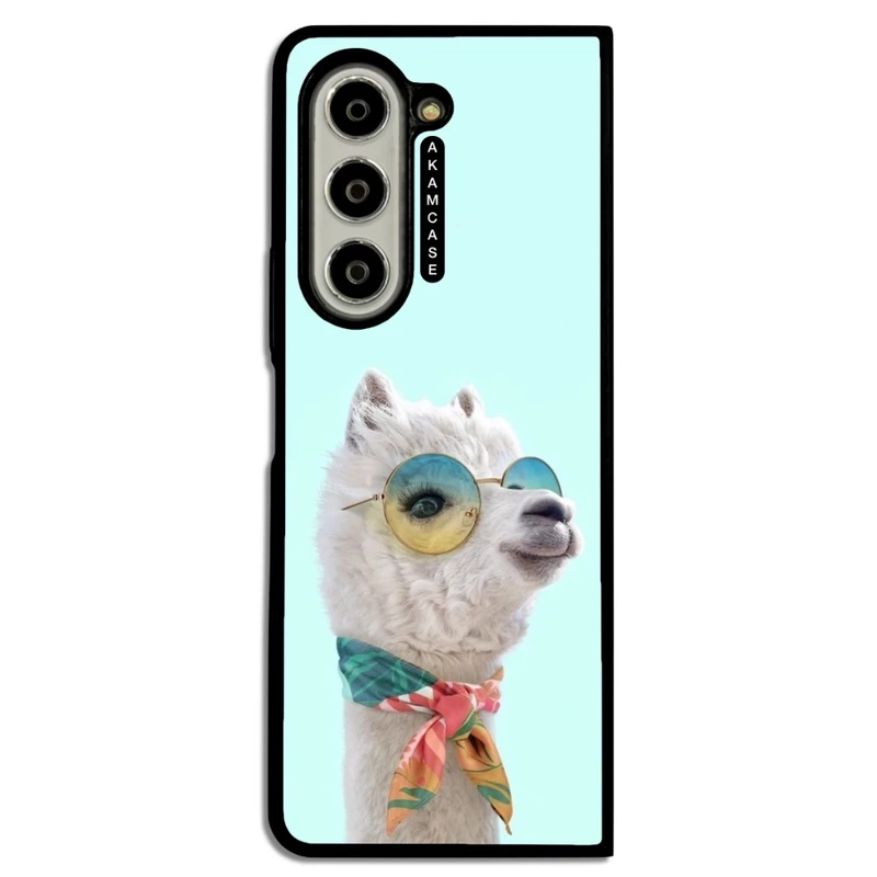 کاور آکام مدل AMC-WSGZFOLD5-ANIMALS18 مناسب برای گوشی موبایل سامسونگ Galaxy Z Fold 5