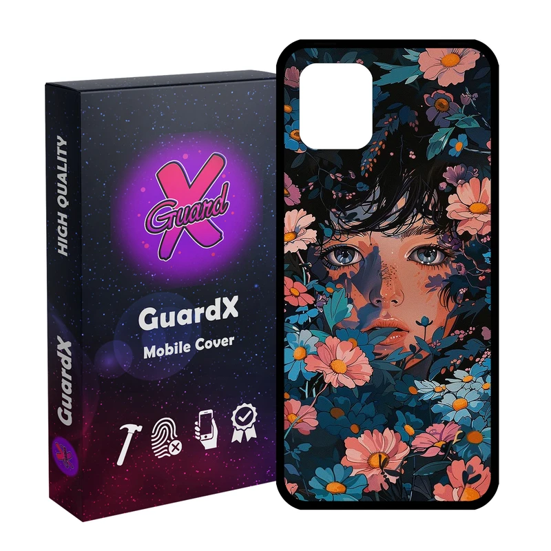 کاور گارد ایکس طرح دختر مدل  Glass10787 مناسب برای گوشی موبایل سامسونگ Galaxy Note 10 Lite / A81