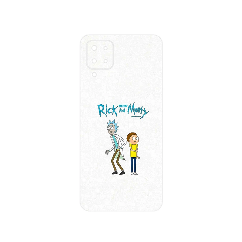 برچسب پوششی ماهوت مدل Rick and Morty مناسب برای گوشی موبایل سامسونگ Galaxy F12