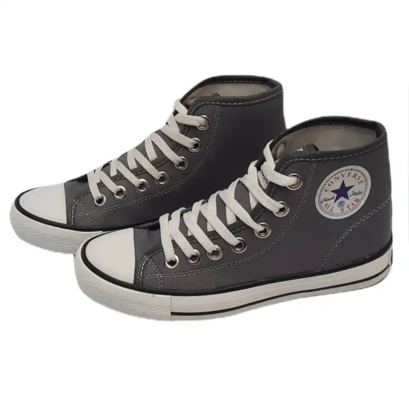 کفش راحتی زنانه مدل آل استار رنگ طوسی