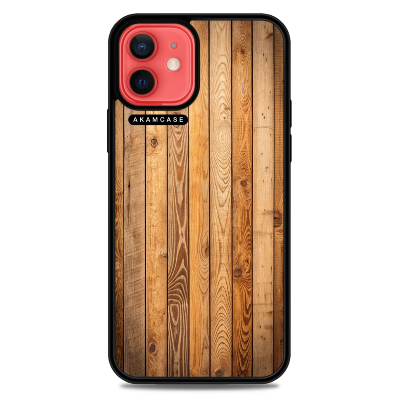 کاور آکام مدل AMC-WA12-WOOD-21 مناسب برای گوشی موبایل اپل iPhone 12