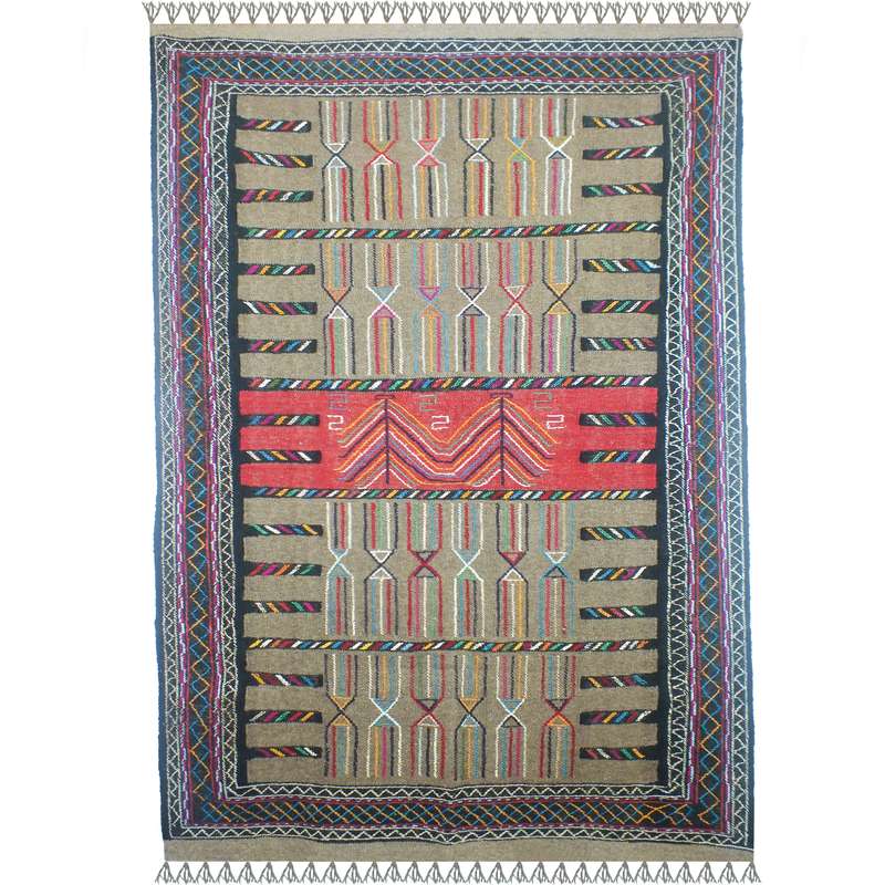 گلیم دستبافت دو متری مدل قوچان کد ghch 29024