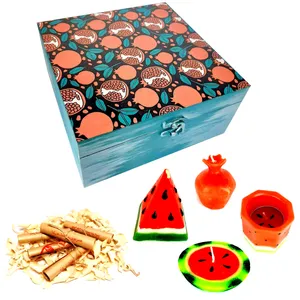 ست هدیه دکوراتیو مدل شب یلدا کد YP31 مجموعه 10 عددی
