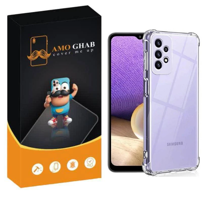 کاور عمو قاب مدل Crystal مناسب برای گوشی موبایل سامسونگ Galaxy A23