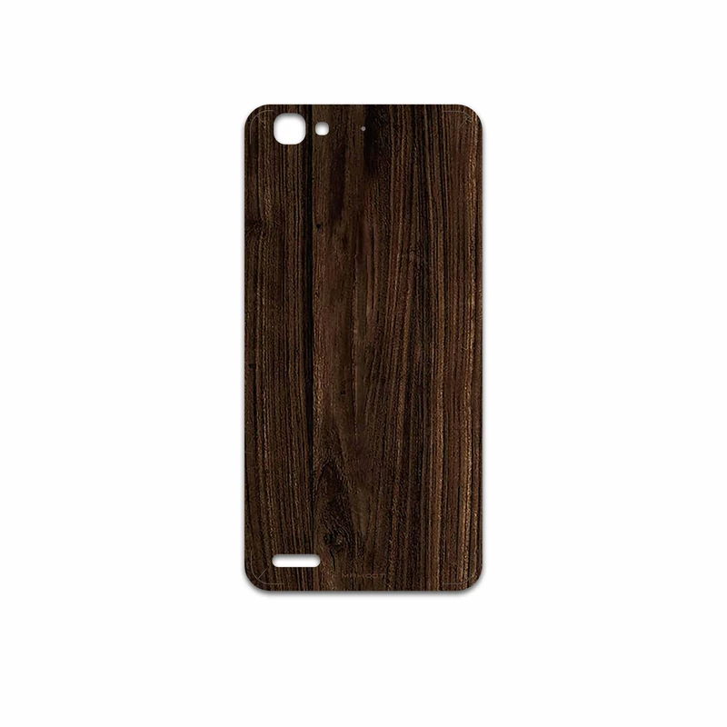 برچسب پوششی ماهوت مدل Dark Walnut Wood مناسب برای گوشی موبایل هوآوی GR3