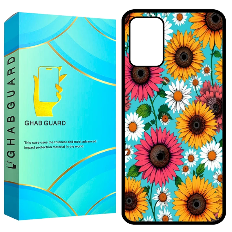 کاور قاب گارد طرح گل گلی مدل GCHPA324 مناسب برای گوشی موبایل سامسونگ Galaxy A32 4G 