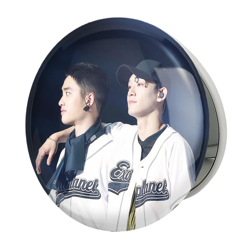 آینه جیبی خندالو طرح گروه اکسو EXO مدل تاشو کد 13579 