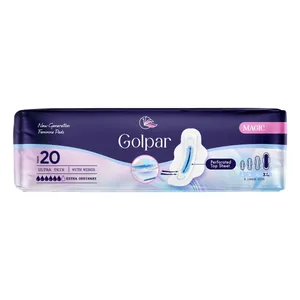 نوار بهداشتی گل پر مدل مجیک بسته 20 عددی