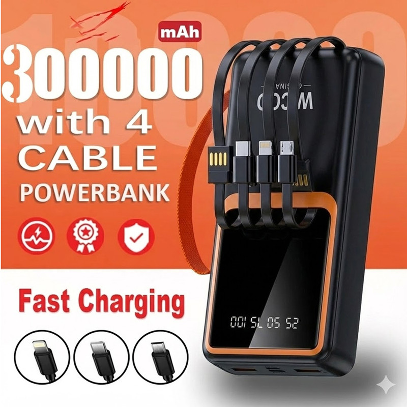 پاوربانک 22.5 وات ویکو مدل WP-32 ظرفیت 30000 میلی‌آمپرساعت
