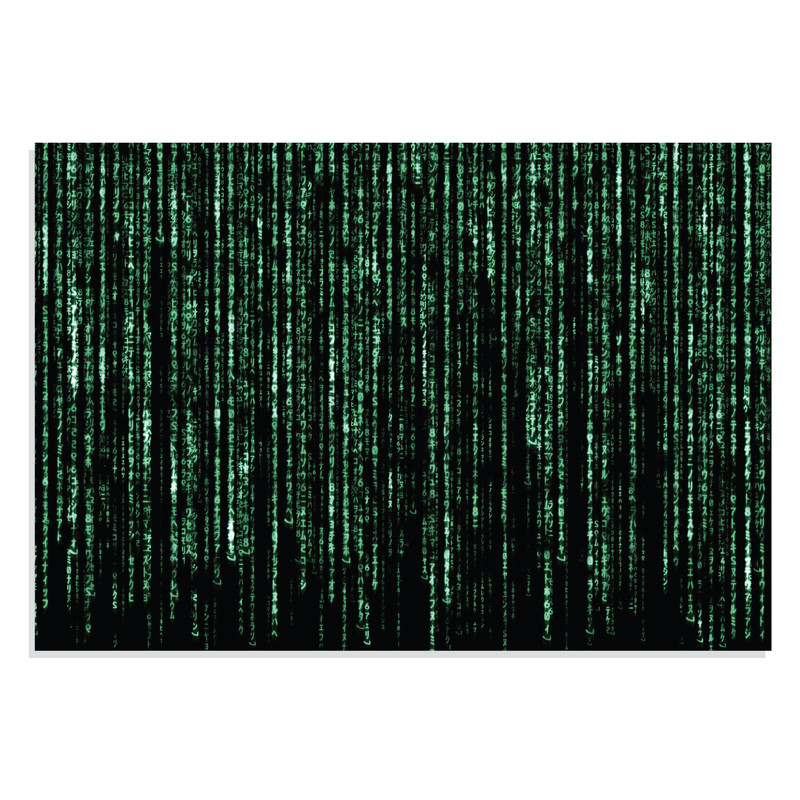 پوستر طرح کد های ماتریکس The Matrix مدل NV0981