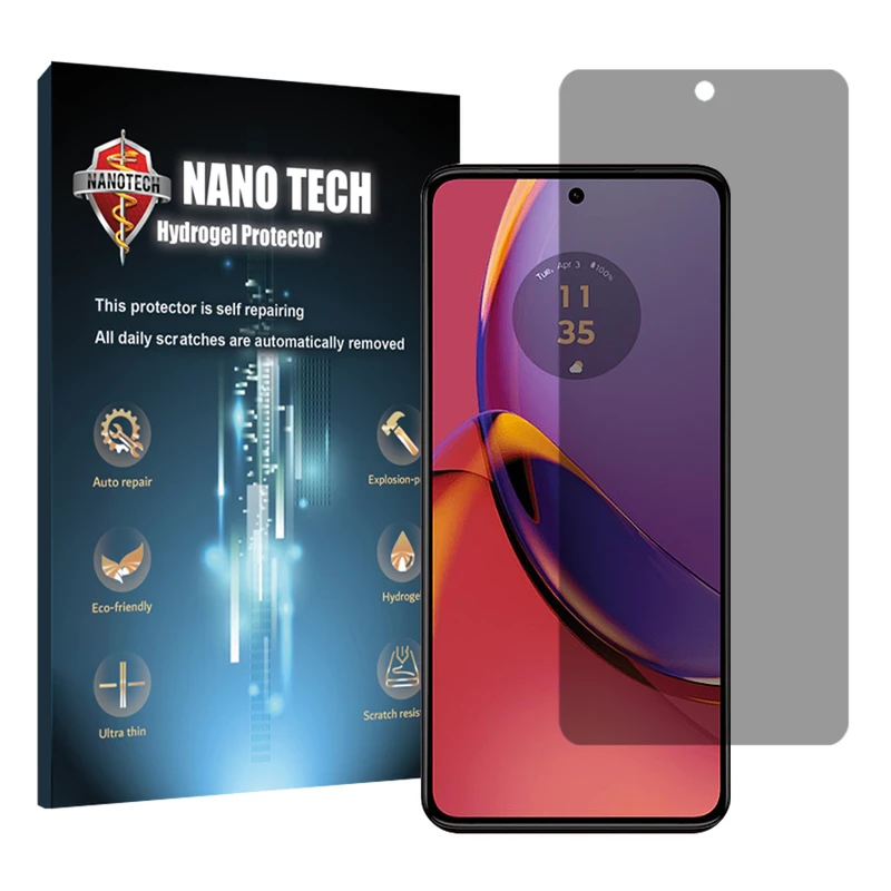 محافظ صفحه نمایش حریم شخصی نانو تک مناسب برای گوشی موبایل موتورولا Moto G84