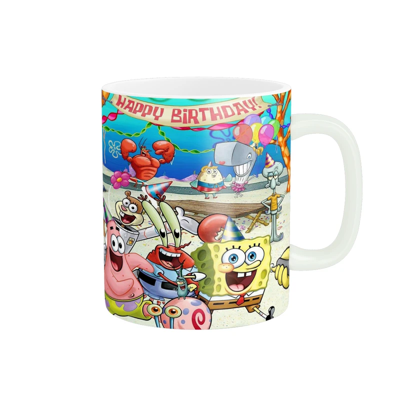 ماگ پادآفرین مدل تولدت مبارک طرح فانتزی کد p1170