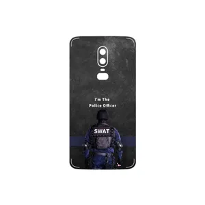 MAHOOT Police Officer Cover Sticker for OnePlus 6