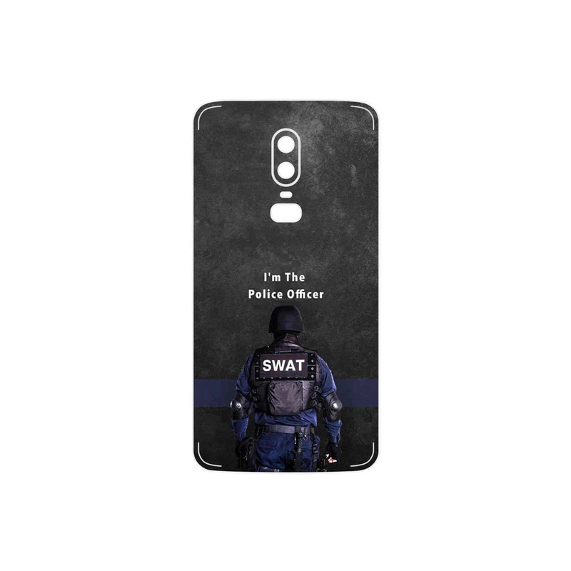 برچسب پوششی ماهوت مدل Police Officer مناسب برای گوشی موبایل وان پلاس 6