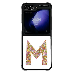 AKAM AMC-WSGZFLIP5-ALPHADOODLEBET-13 Cover For Samsung Galaxy Z Flip 5