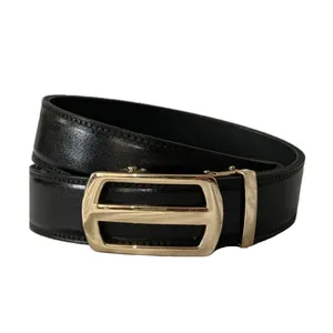 کمربند مردانه مدل چرمی سگک ریلی کد 003