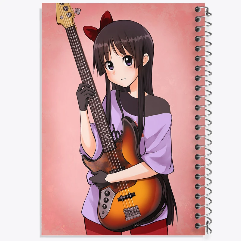 دفتر شطرنجی 50 برگ خندالو مدل میو انیمه كي اون کد 34156