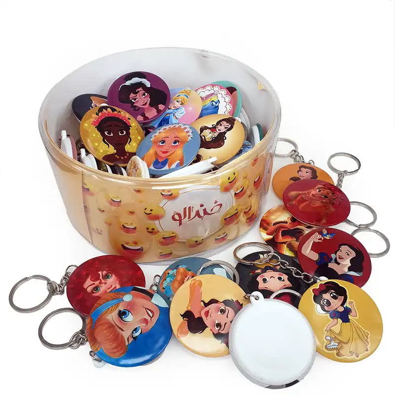 جاکلیدی خندالو مدل پرنسس های دیزنی کد 18 مجموعه 50 عددی