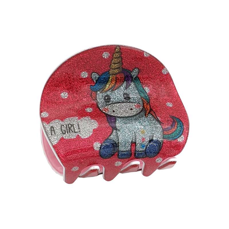 کلیپس مو دخترانه مدل یونیکورن كد KLP752