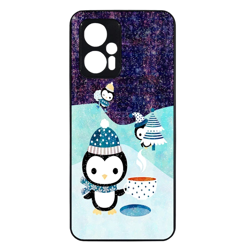 کاور گالری وبفر طرح زمستان مناسب برای گوشی موبایل شیائومی poco x4 gt