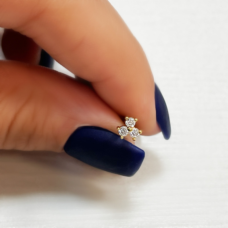 پیرسینگ گوش زنانه اقلیمه مدل HS197