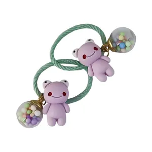 کش مو زنانه مدل عروسکی آکواریومی کد 40535 بسته 2 عددی