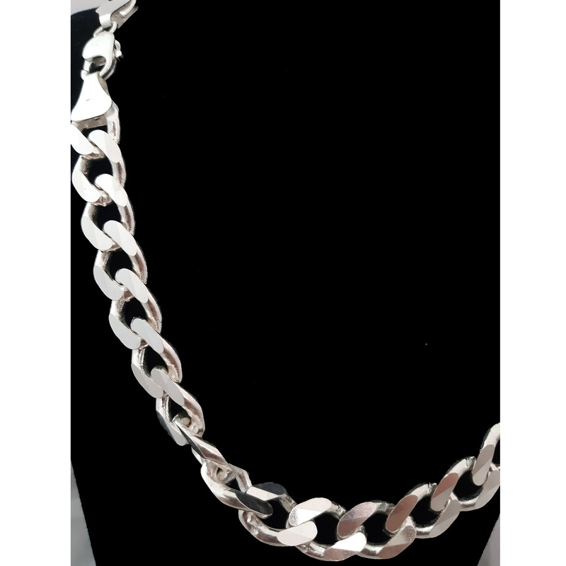 زنجیر نقره مردانه کد kart103.73