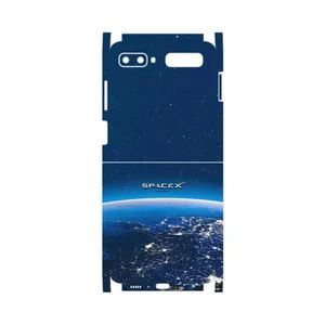 MAHOOT Space X-FullSkin Cover Sticker for Samsung Galaxy Z Flip