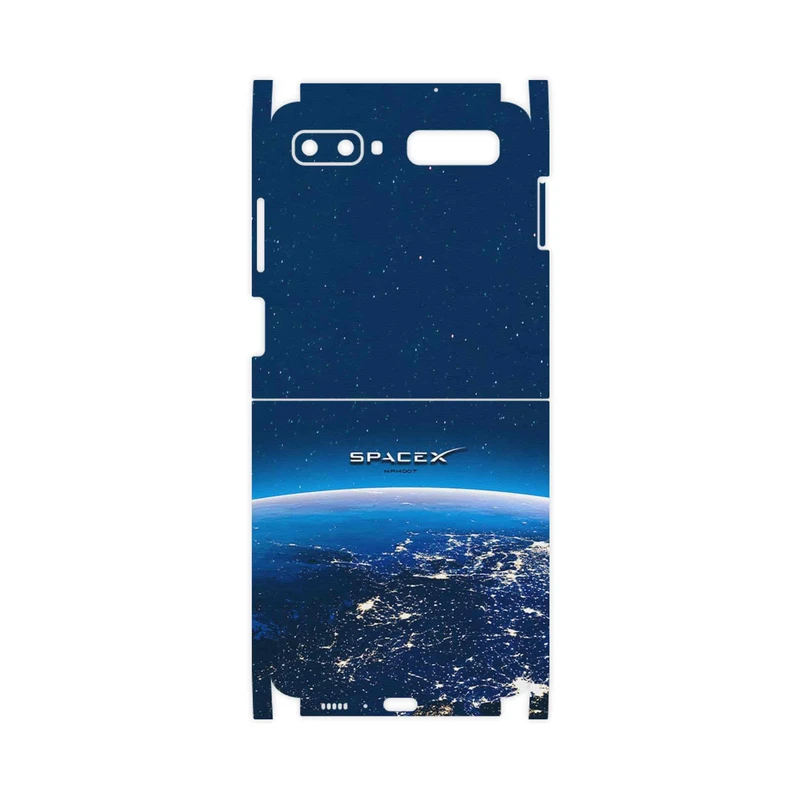 برچسب پوششی ماهوت مدل Space X-FullSkin مناسب برای گوشی موبایل سامسونگ Galaxy Z Flip