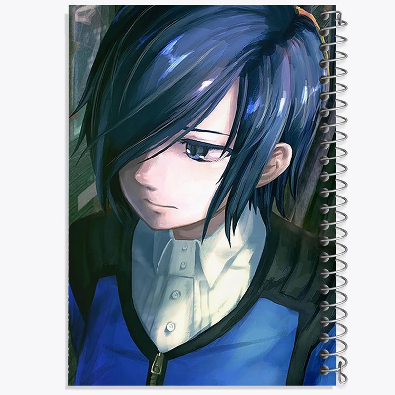 دفتر مشق 100 برگ خندالو طرح توکا کریشیما انیمه توکیو غول Tokyo Ghoul کد 11883