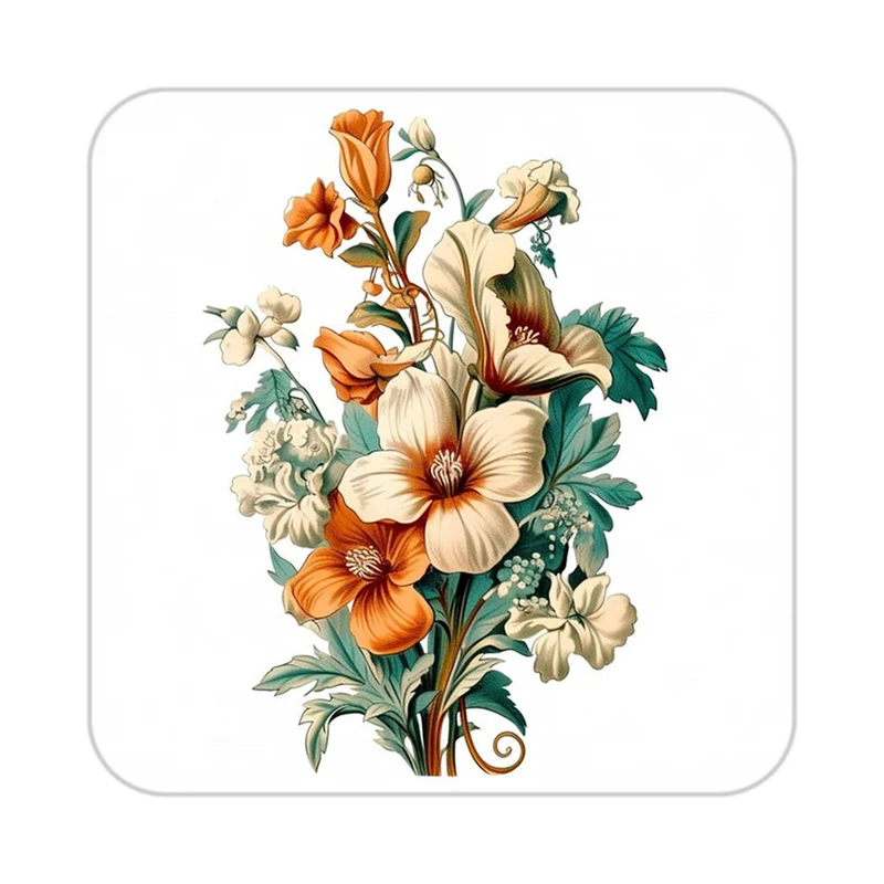 زیر لیوانی کاکتی طرح گل مدل mp18919