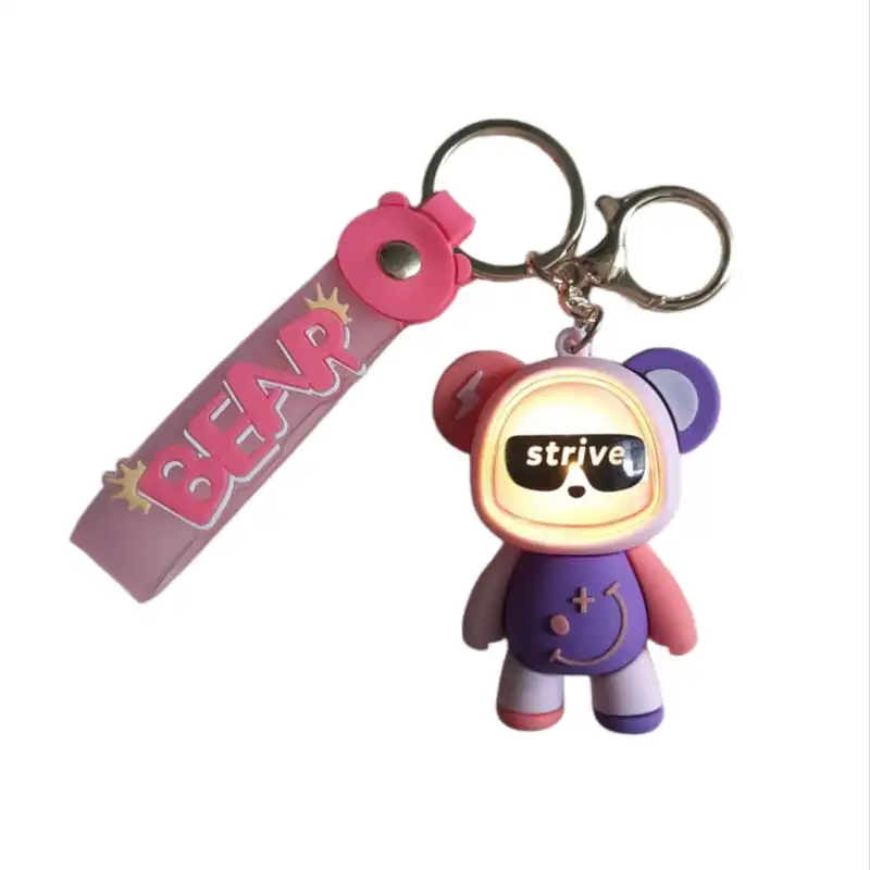 جا کلیدی مدل چراغ دار طرح خرس