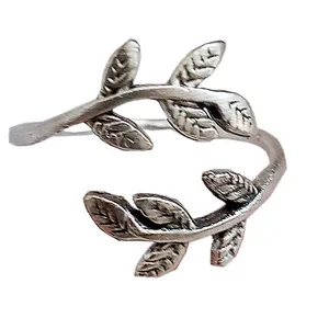 بند انگشتی زنانه مدل برگ کد BA-106