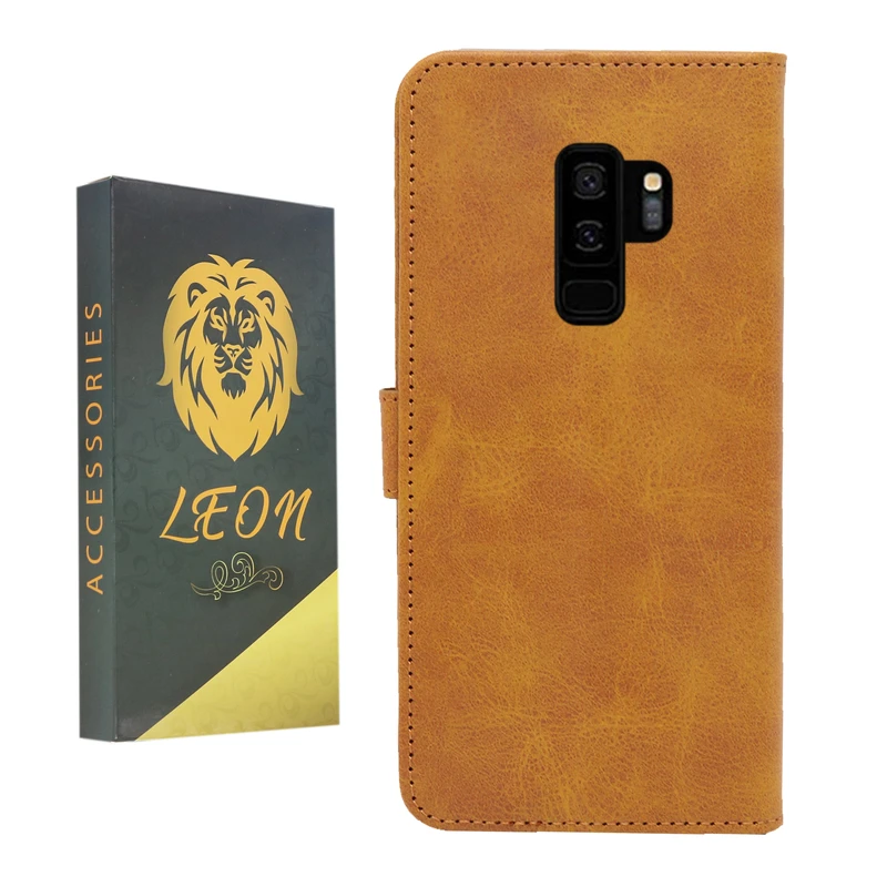 کیف کلاسوری لئون مدل Bersa مناسب برای گوشی موبایل سامسونگ Galaxy S9 Plus