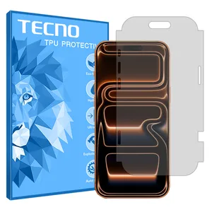 Tecno Resistant model transparent screen protector suitable for Apple iPhone 17 Pro Mobile phone 