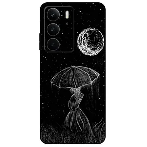 Megafone Girl and Moon 1369 Cover For Realme C75 / C75X
