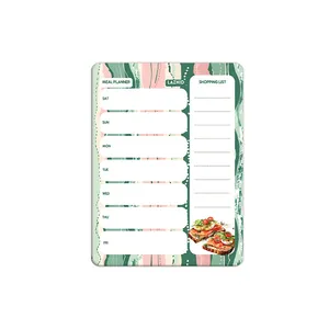 تخته وایت برد لاژید مدل برنامه ریزی غذایی سایز 14x18 سانتی متر