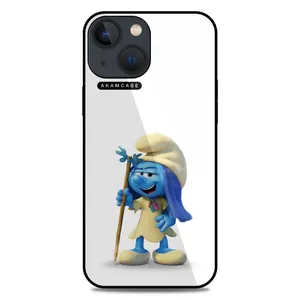AKAM AMC-WA13M-SMURFS-21 Cover For Apple iPhone 13 Mini