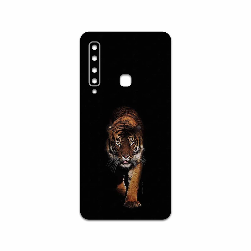 برچسب پوششی ماهوت مدل Wild Tiger مناسب برای گوشی موبایل سامسونگ Galaxy A9 2018