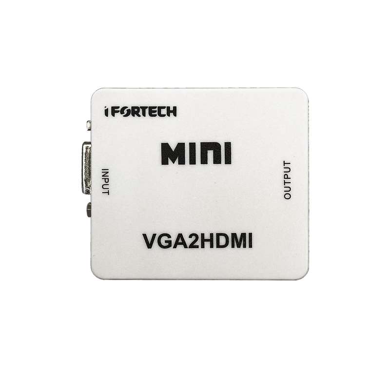 تبدیل VGA به HDMI آیفورتک مدل مینی تبدیل VGA به HDMI آیفورتک مدل مینی