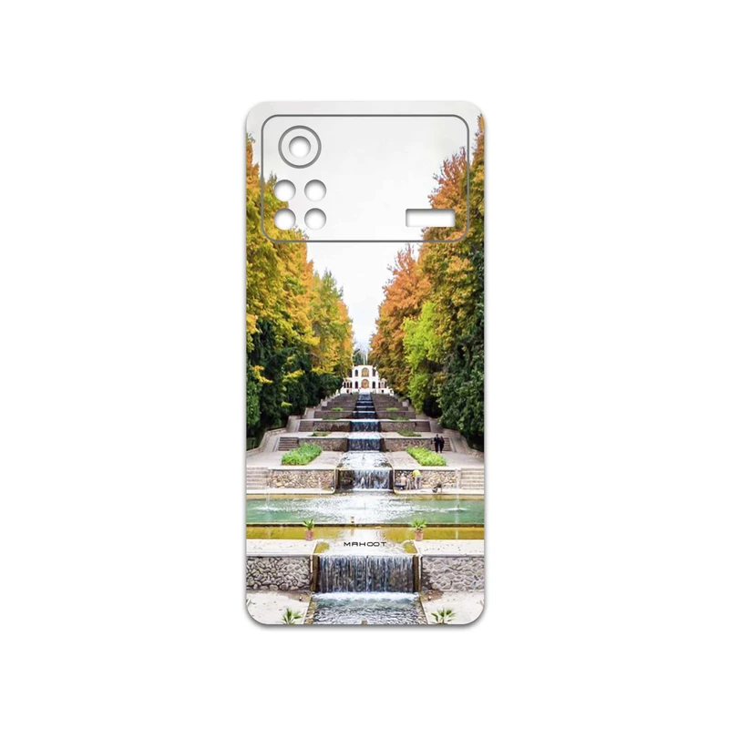 برچسب پوششی ماهوت مدل SHAHZADEH-Garden مناسب برای گوشی موبایل شیائومی Poco X4 Pro 5G