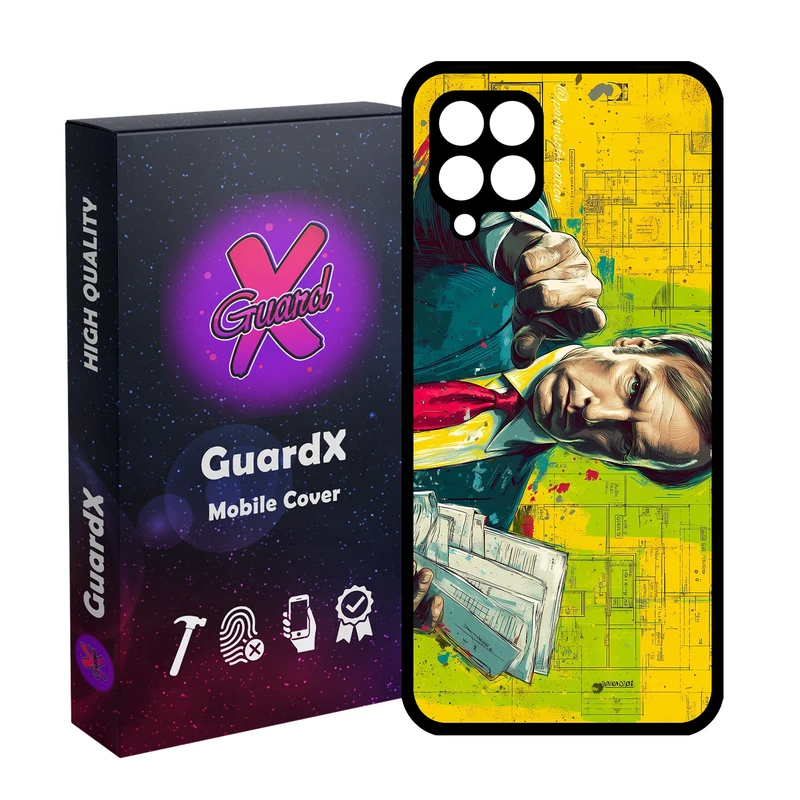 کاور گارد ایکس طرح Saul Goodman مدل 11074 مناسب برای گوشی موبایل سامسونگ Galaxy A12/M12/F12