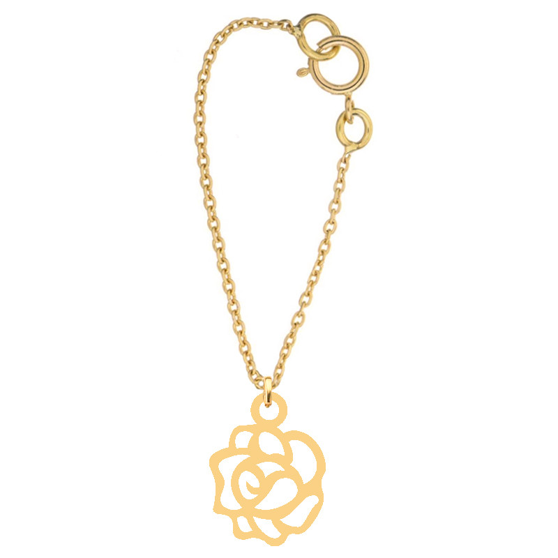 آویز ساعت طلا 18 عیار زنانه کرابو طرح گل مدل Kr9028 آویز ساعت طلا 18 عیار زنانه کرابو طرح گل مدل Kr9028