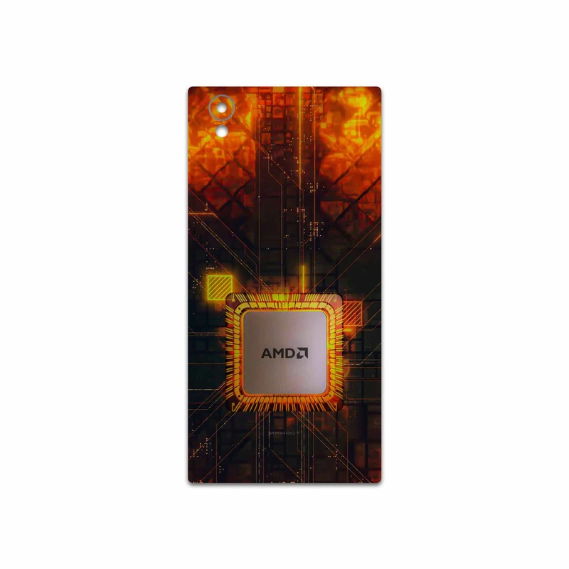 برچسب پوششی ماهوت مدل AMD Brand مناسب برای گوشی موبایل سونی Xperia L1