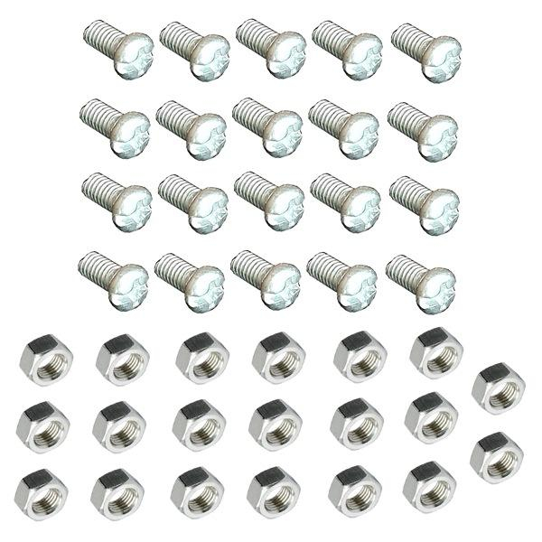 پیچ و مهره مدل M4 12MM مجموعه 40 عددی