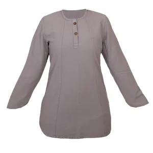 تونیک زنانه مدل کد t z t  رنگ طوسی